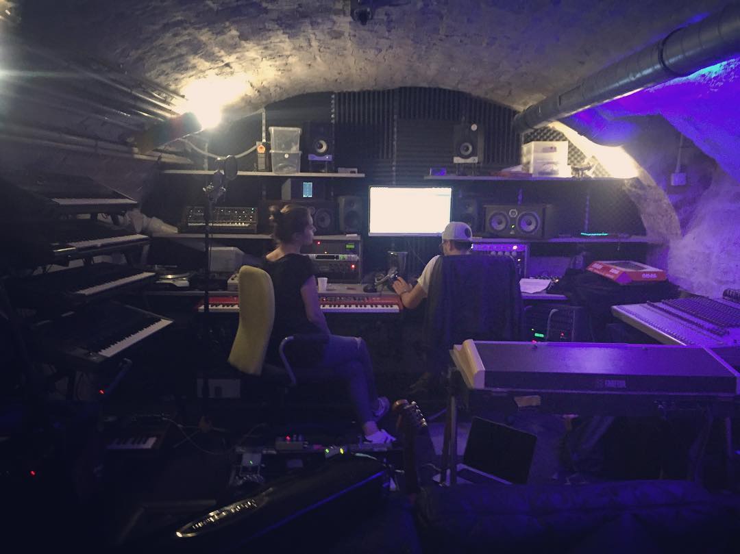 Recording studio in Paris, France